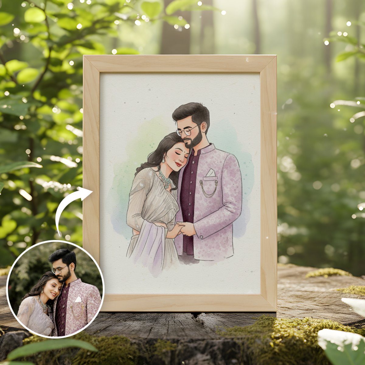 Modern Watercolor Style